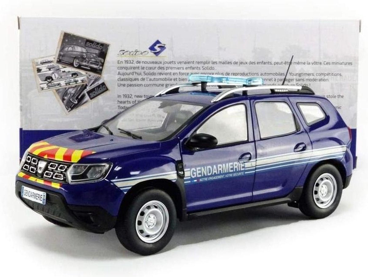 Dacia Duster MK2 Gendarmerie - 1:18 - Solido