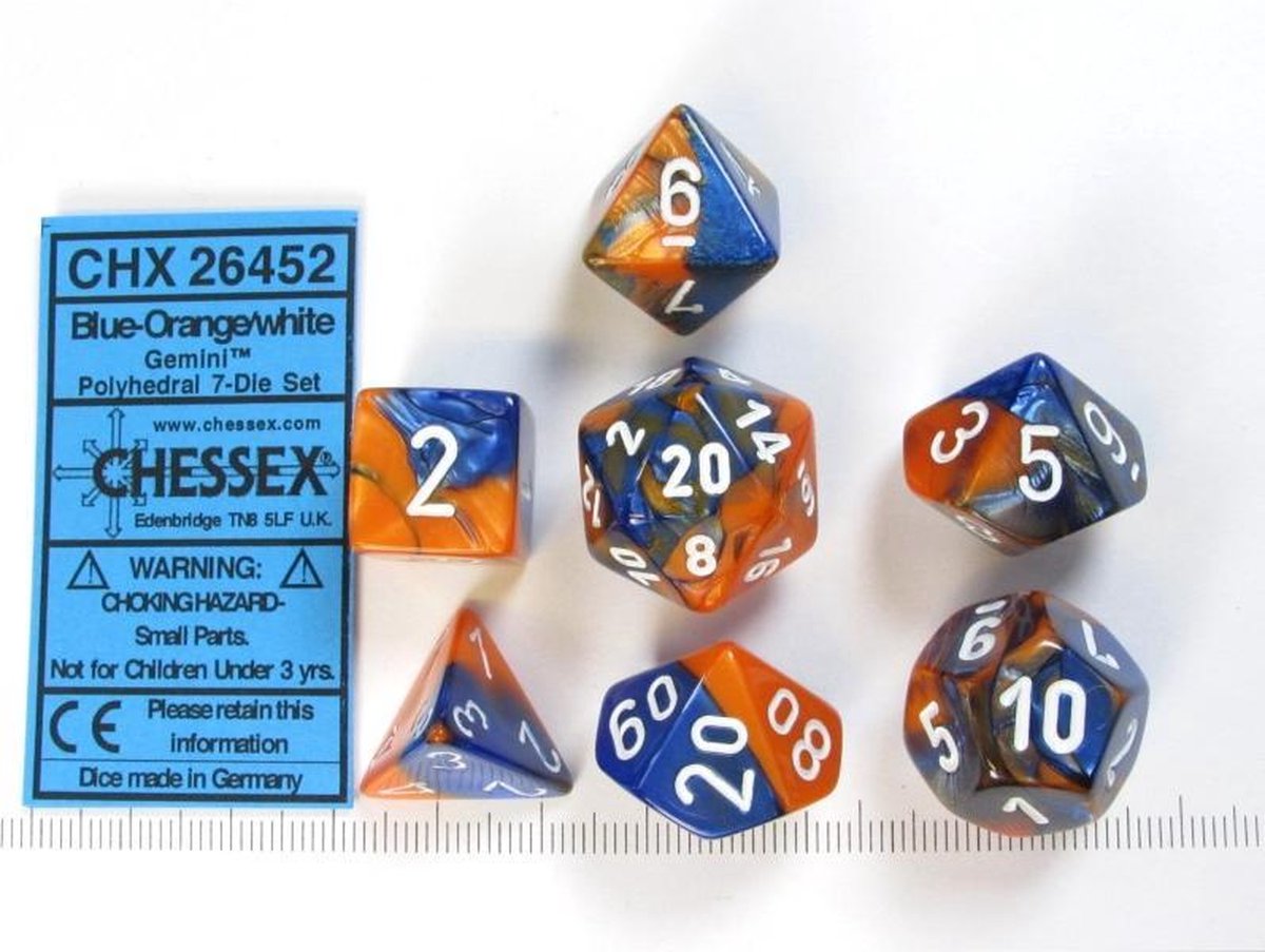 Chessex dobbelstenen set