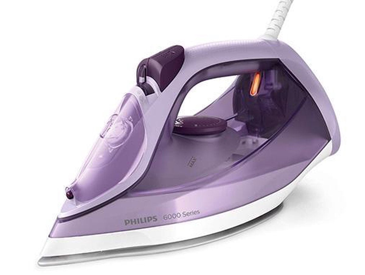 Philips DST6002/30 Stoomstrijkijzer Paars/Wit