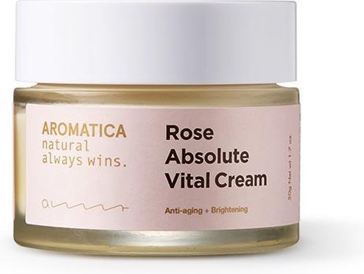 AROMATICA Rose Absolute Vital vochtinbrengende crème gezicht Vrouwen 50 ml
