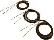 3x Balmain Elegance Finish Accents Chocolate Brown haar Styling clip extensions
