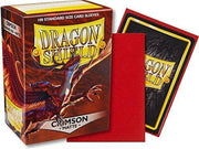 Dragon Shield Card Sleeves: Standard Matte Crimson (63x88mm) - 100 stuks
