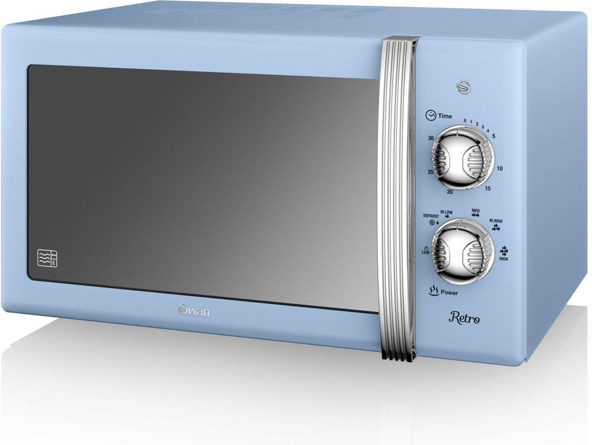 Swan SM22130BLN Retro Magnetron Blauw