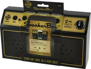 MUY POP SPEAKERBOX - AMP BLACK OPLAADBAAR