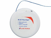 6x Lactona Floss Tape Blue 40 mtr.