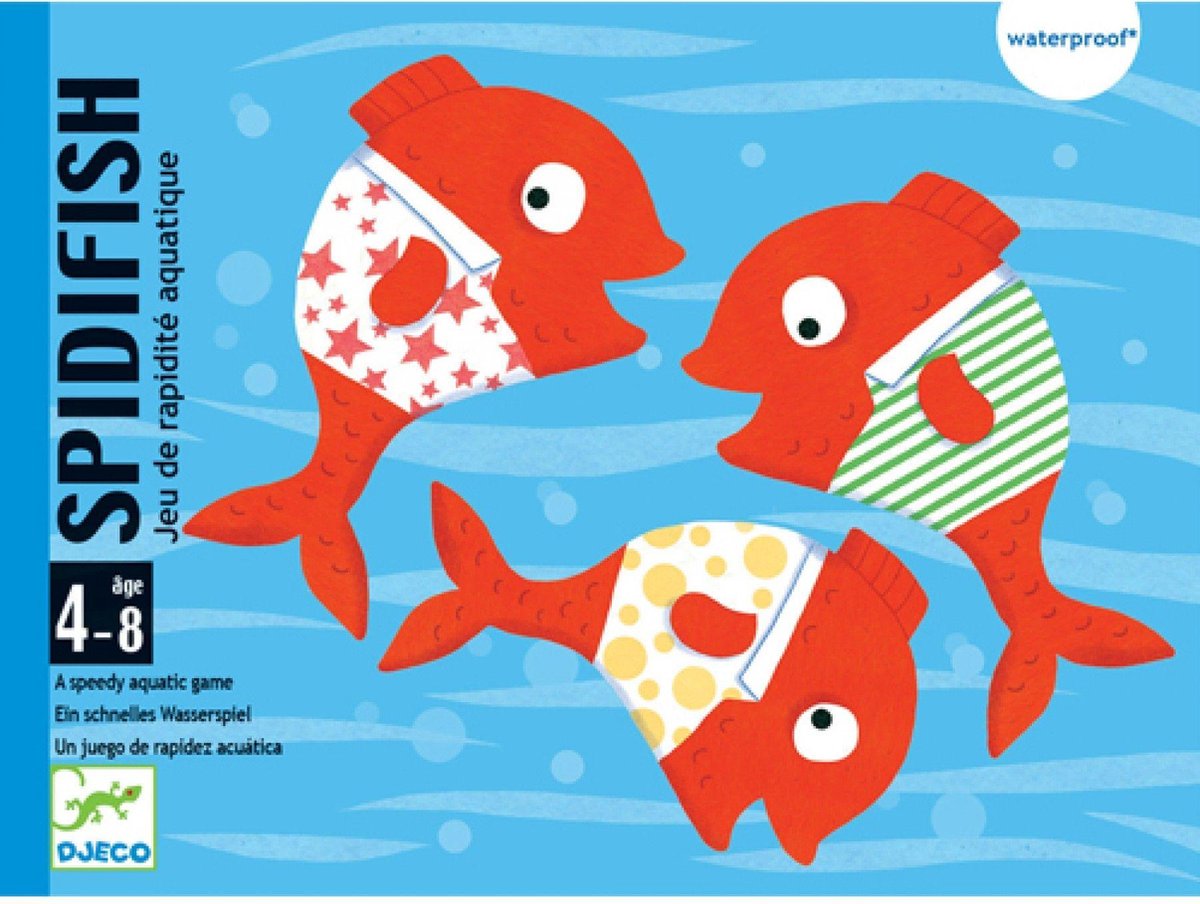 Djeco badspelletje Spidifish