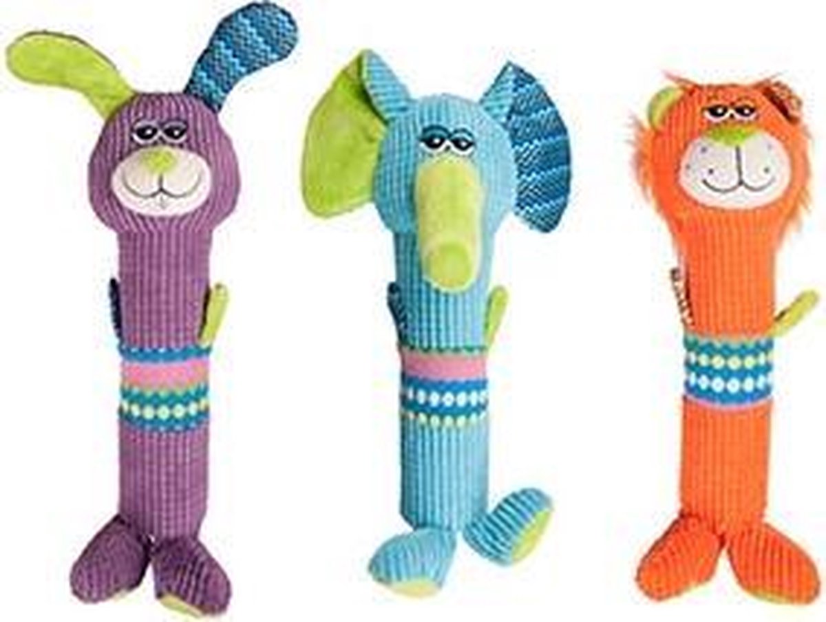 Pluche dier eva schuim 30 cm per 1 stuk