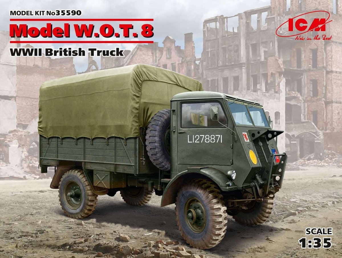 1:35 ICM 35590 Model W.O.T. 8