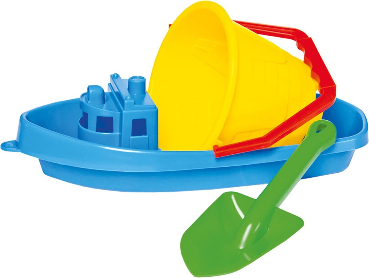 Bino Strandspeelset Boot Junior 40 Cm