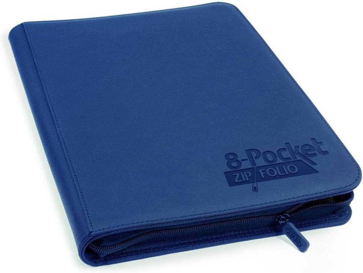 Ultimate Guard 8-Pocket ZipFolio XenoSkin Dark Blue