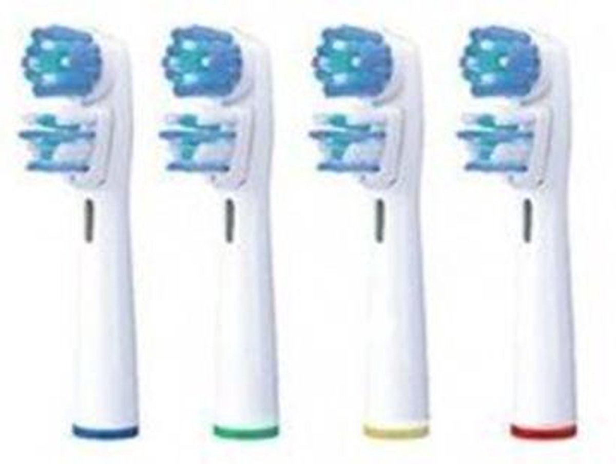 Opzetborstels voor oral-b - Dual clean - 4 Pack