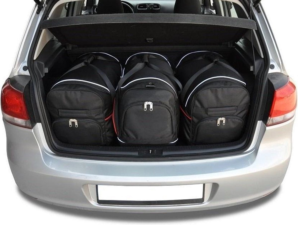 VW GOLF 6 HATCHBACK 2008-2012 3-delig Reistassen Set Auto Interieur Organizer Kofferbak Accessoires