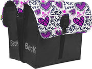 Beck Dubbele fietstas 35L Small Love
