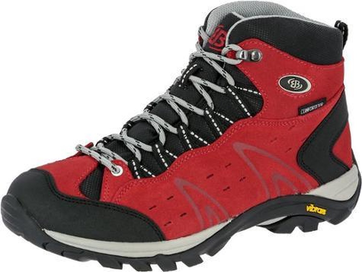 Brütting wandelschoenen voor dames Mount Bona High - Rood - Zwart - 36