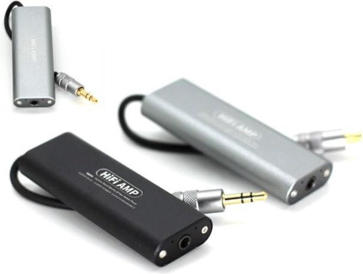 DrPhone AMP1 Draagbare HiFi-Hoofdtelefoon versterker- Amplifier – Audioversterker - 25 Uur Accu - Nog beter Geluid - 3