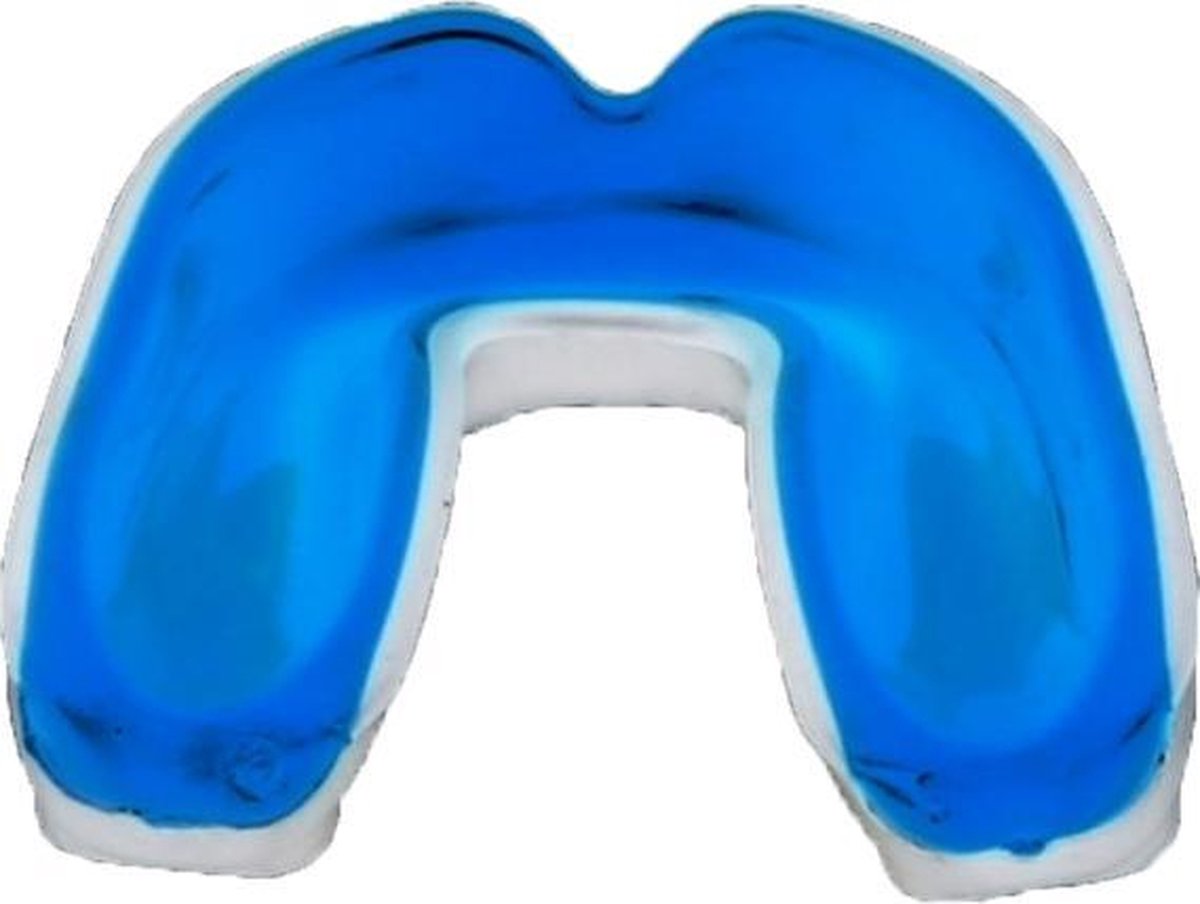 Wacoku Gel Mouthguard White / Blue Youth - Blauw