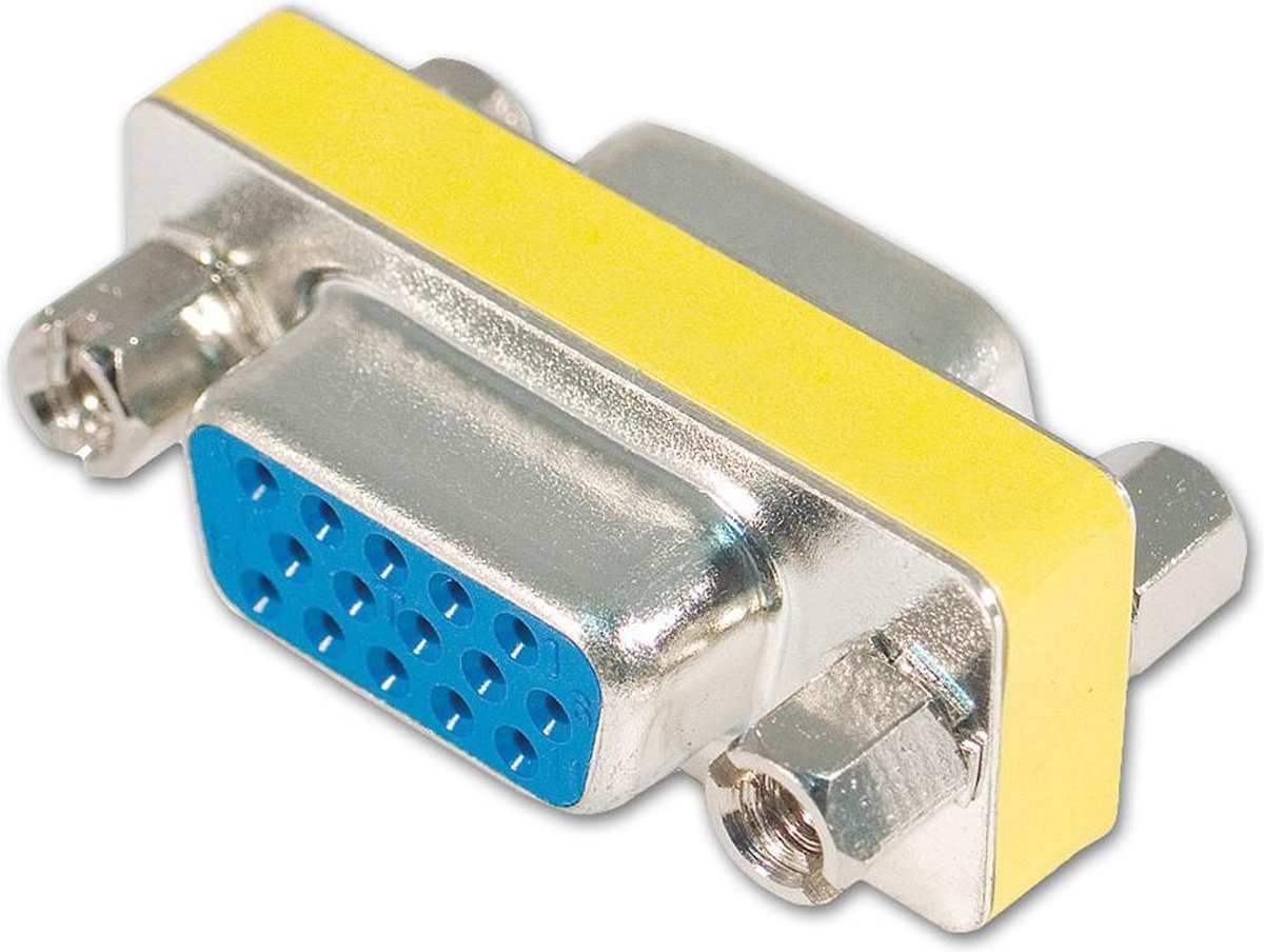 15 Pin HD SVGA VGA vrouwtje naar vrouwtje