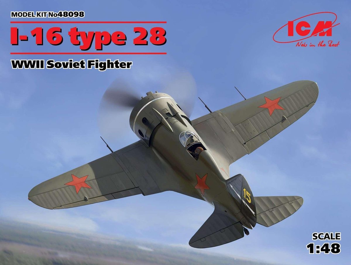 1:48 ICM 48098 I-16 type 28