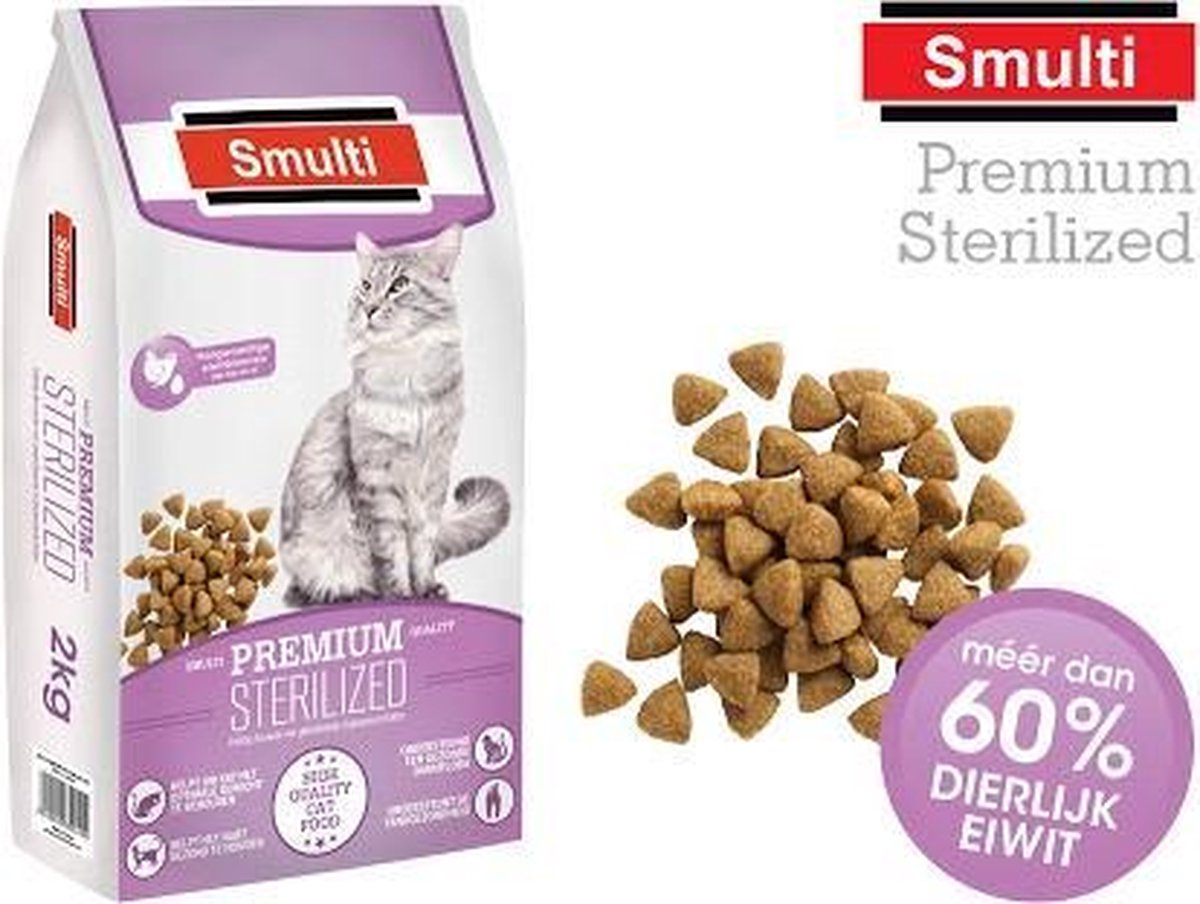 Smulti Premium Sterilized 2kg