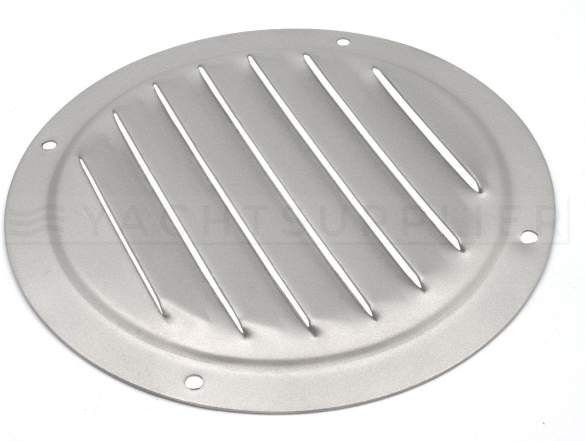Ventilatierooster - Luchtrooster rond - 125mm - Rvs mat
