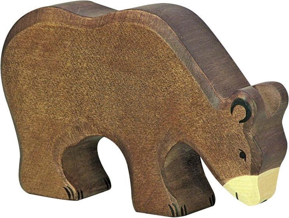 Holztiger Houten Wildernis: Bruine Beer Etend