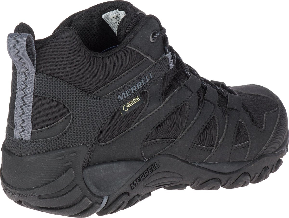 Merrell - Claypool Sport Mid GTX- Heren Wandelschoen - Black/Rock- Maat 47