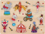 WOODEN PUZZLE CIRCUS THEME - SMALL