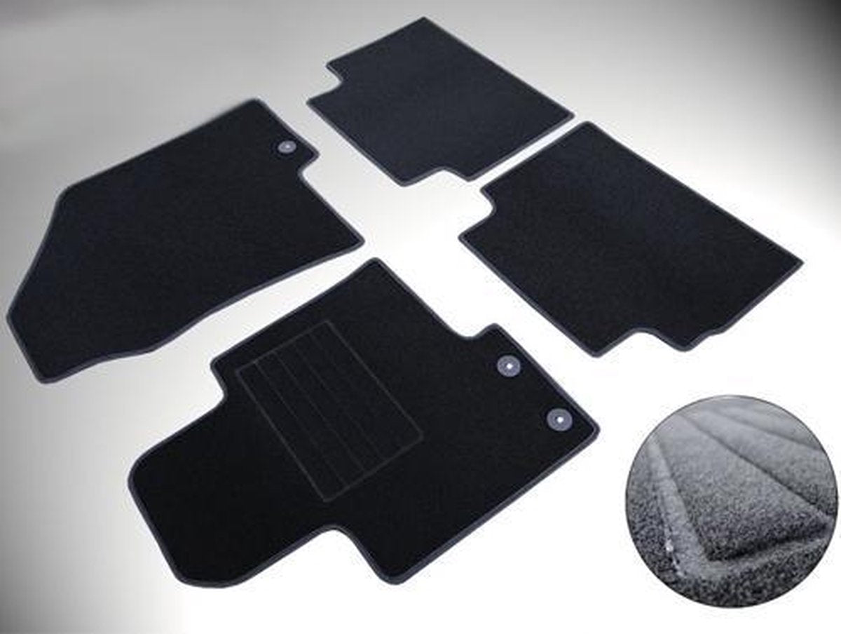 Set automatten op maat Volkswagen Caddy (fix rond voor en achter ) vanaf 11.2003