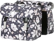 Basil Magnolia Dubbele fietstas - Donkerblauw - 35 Liter