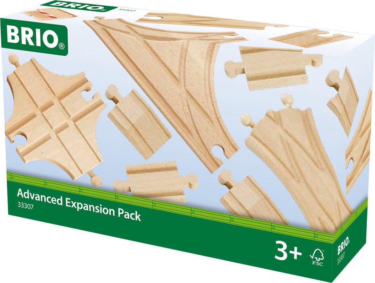 BRIO Rails uitbreidingsset voor experts - 33307