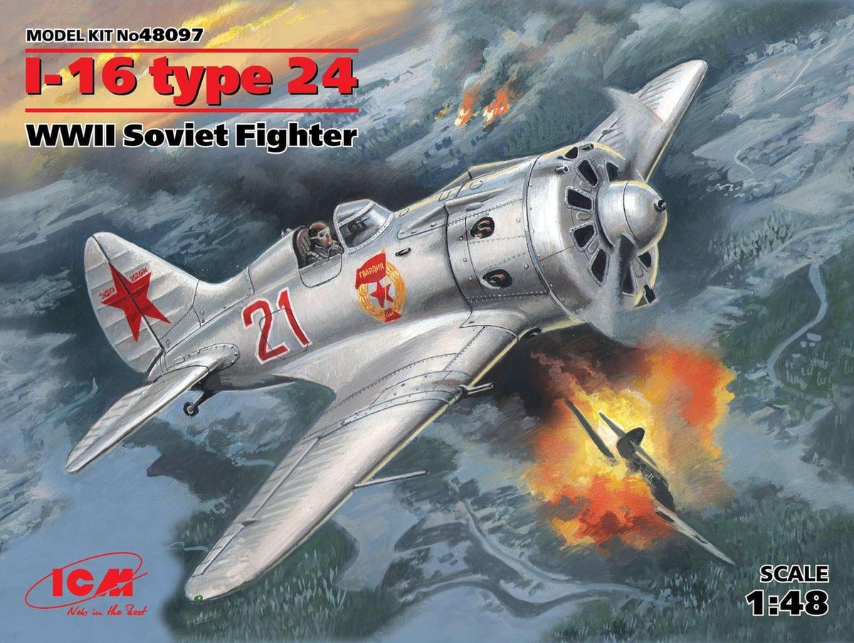 1:48 ICM 48097 I-16 type 24