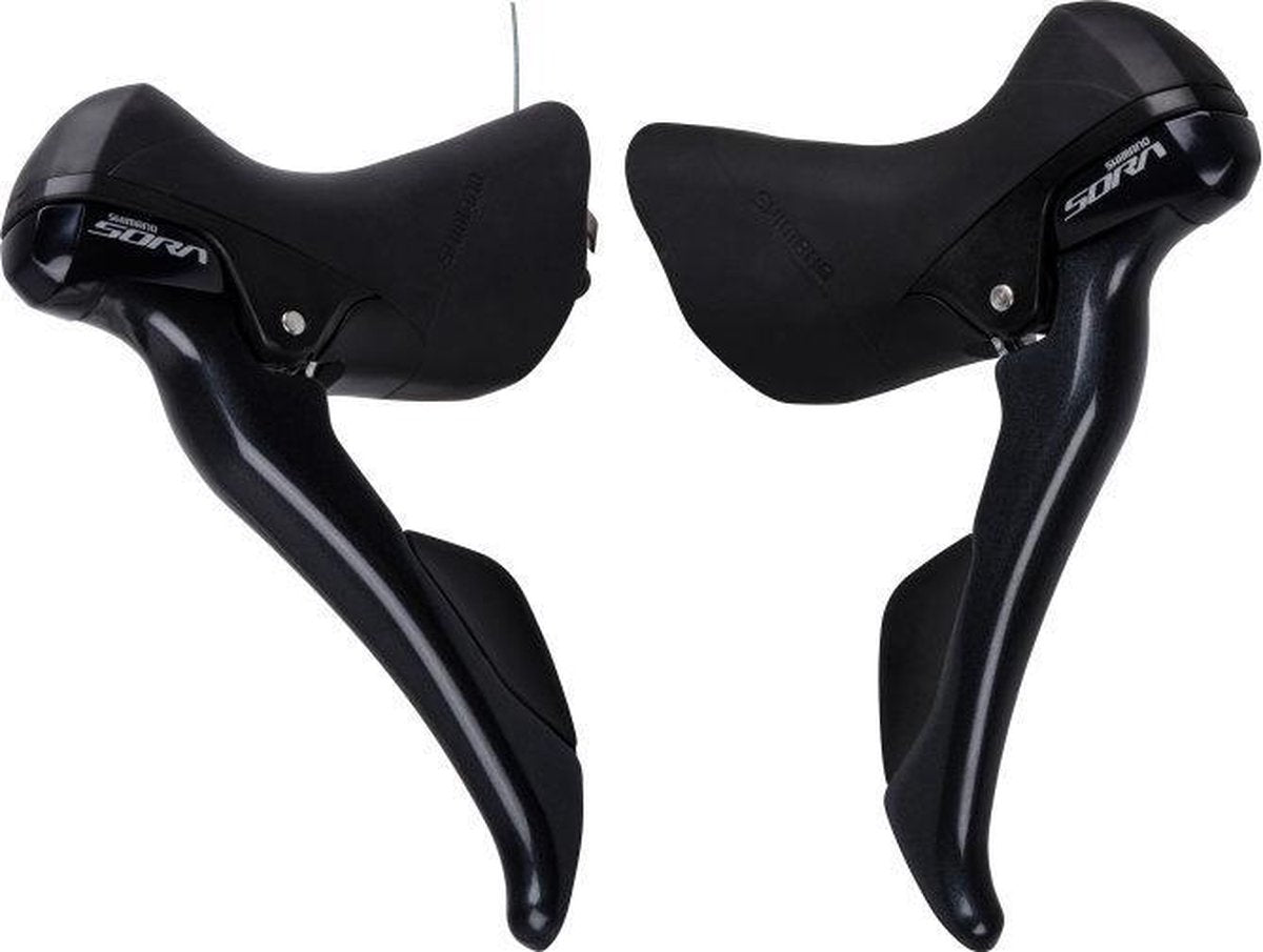 Verstellerset met remhendels Shimano Sora ST-R3000 2x9 speed - zwart
