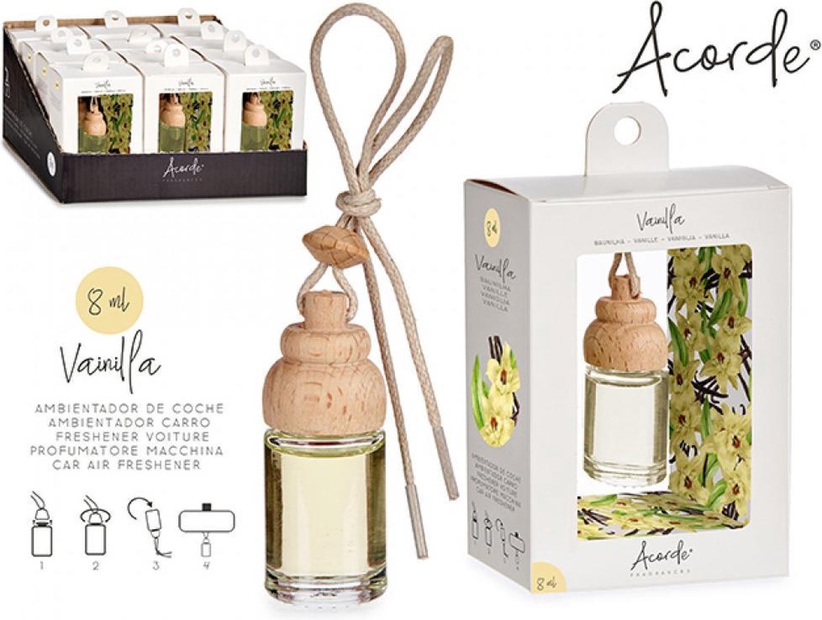 Autoparfum met Vanille geur - 1 stuk 8ml