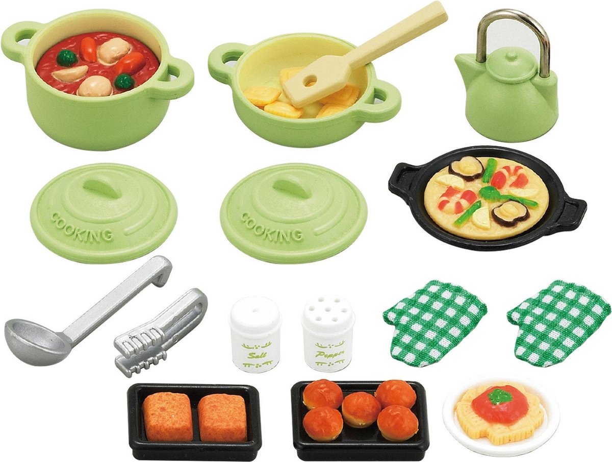 Sylvanian Families keuken-kookset 5028