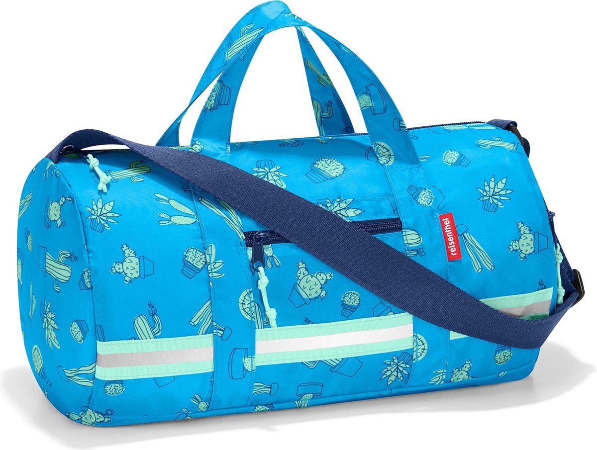 Reisenthel Mini Maxi Dufflebag S Kids Sporttas - Opvouwbaar Kind - 10L - Cactus Blue Blauw