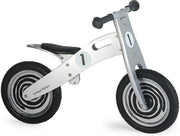 Simply Houten Loopfiets - Classic zilver