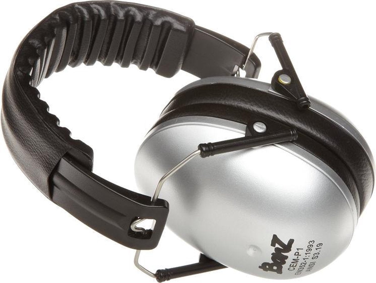 Baby Banz gehoorbescherming kinderen Silver