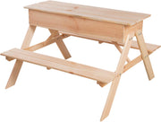picknicktafel 2 in 1 met zandbak