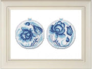 Oven Borduurpakket Kersthanger Delftsblauw 8