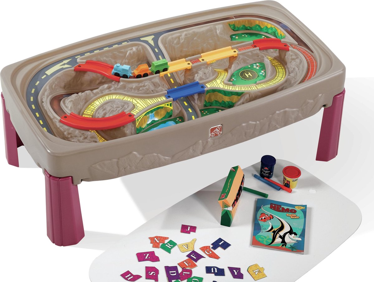 Step2 Deluxe Canyon Road Train & Track Table -