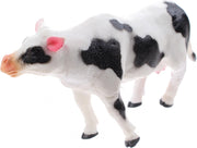 Johntoy Animal World Koe 20 Cm Zwart/wit