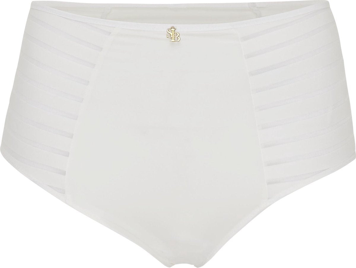 Sapph Iconic Basics High Brief Dames Off White-L