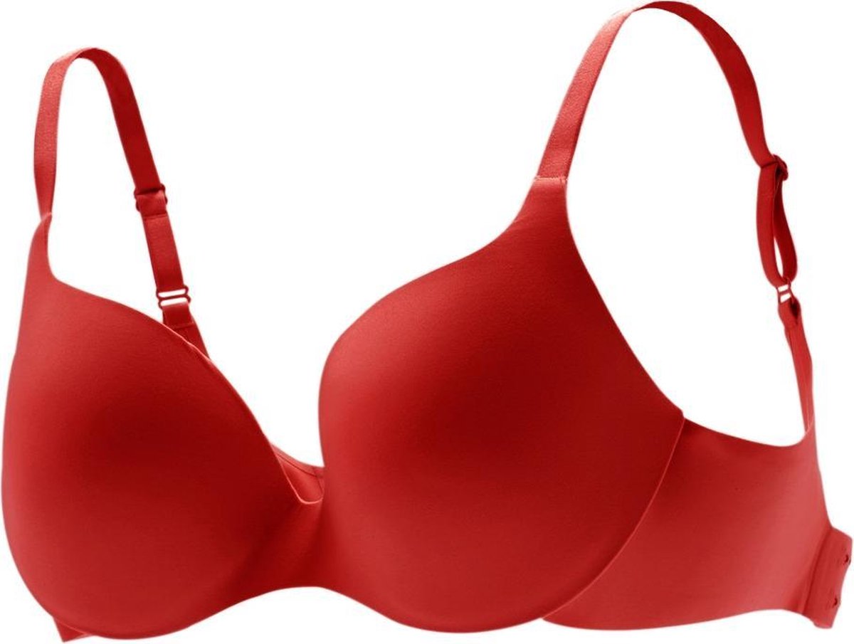 Royal Lounge Junky Royal Fit scarlet red Voorgevormde bh - Beha Maat: 85D