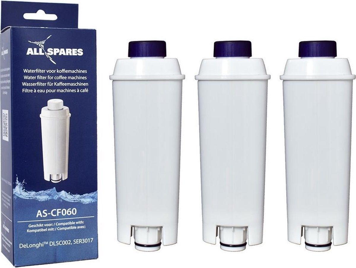 AllSpares Wasserfilter AS-CF060 fГјr DeLonghi DLSC002 / 5513292811