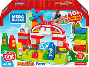 Mega Bloks Muzikale Boerderij - Constructiespeelgoed