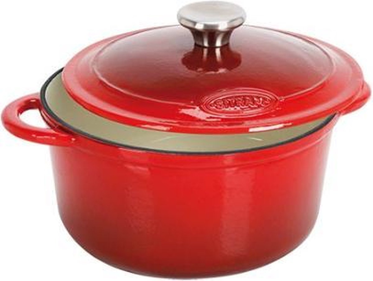 Gietijzeren Braadpan Rond 24cm