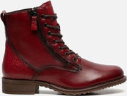 Tamaris Veterboots bordeauxrood - Maat 39