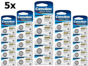 25 Stuks (5 Blister a 5st) Camelion CR2450 3v lithium knoopcelbatterij