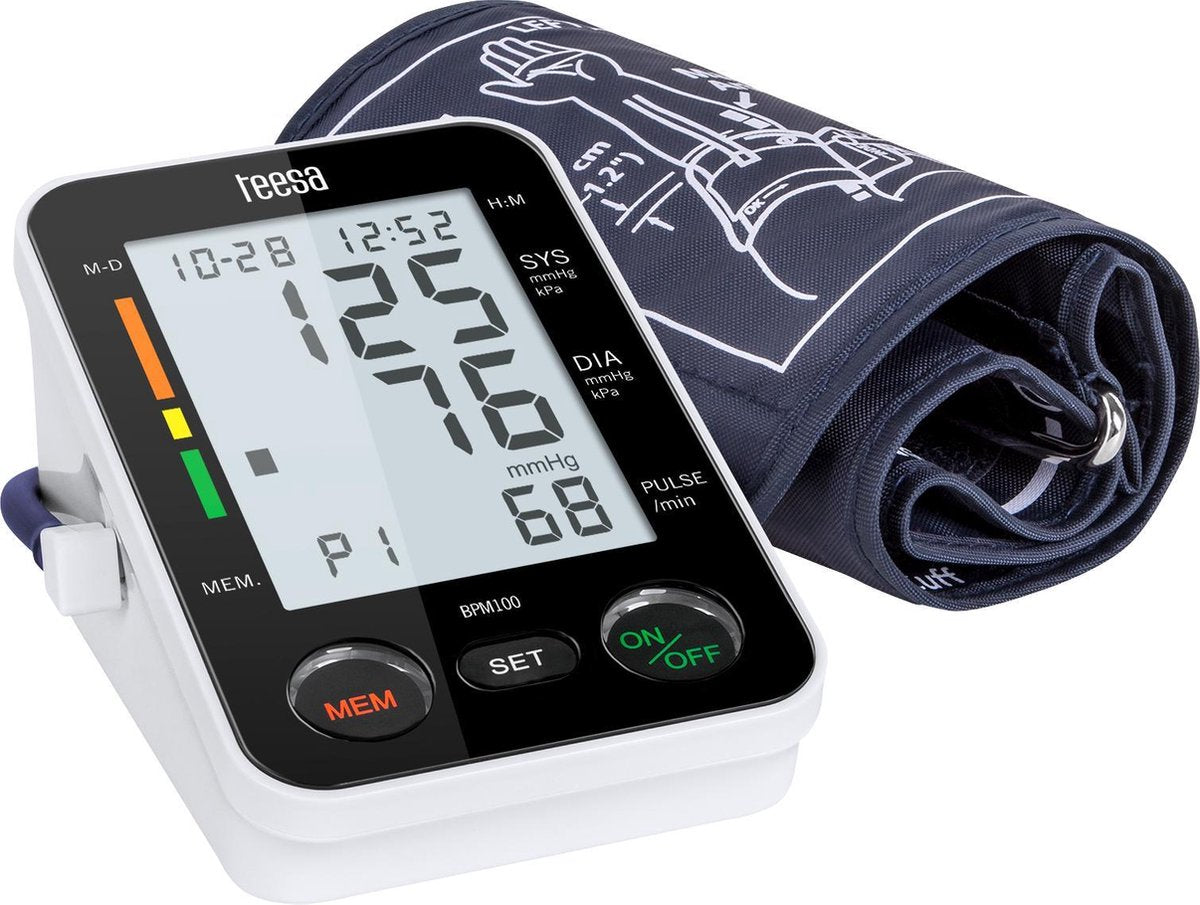 Teesa TSA8045 - Bloeddrukmeter voor de bovenarm BPM100