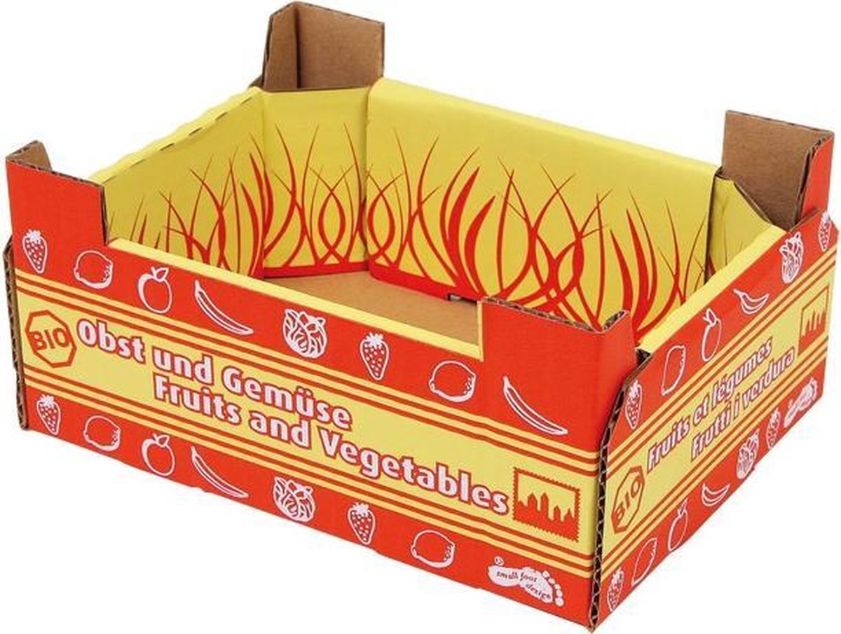 Groente fruit kistje karton 4x